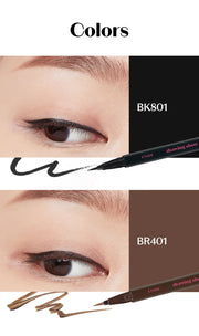 ProtoClinical k-beauty makeup liner graphic with beige and peach tones on a clean white background.