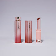 ProtoClinical k-beauty ETUDE Color Lasting Glow Stick 3.2g #Not Bad single coral glow stick case with a clear cap, centered upright on a pale studio background