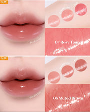ProtoClinical k-beauty ETUDE Color Lasting Glow Stick 3.2g #Not Bad vertical detail graphic with coral stick packaging, pink-red swatches, and a light layout