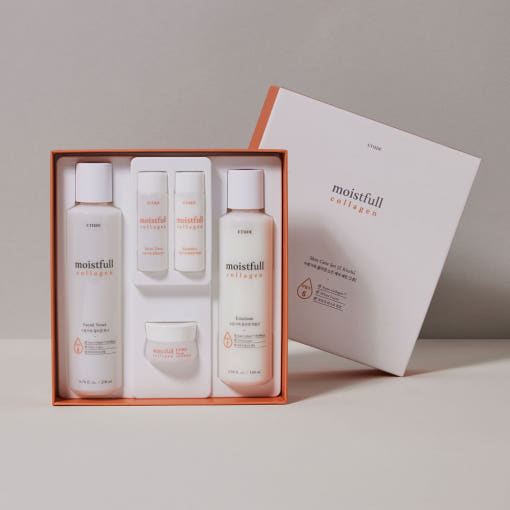 ProtoClinical k-beauty cosmetic product packaging on a light background.