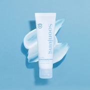 ProtoClinical k-beauty ETUDE Soonjung 2x Barrier Intensive Cream 60ml single upright light blue cream tube centered on a soft blue background
