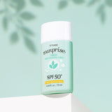 ProtoClinical k-beauty ETUDE Sunprise Mild Airy Finish Sun Milk SPF50+ PA++++ 55ml shown as a single product packshot with centered packaging on a light background