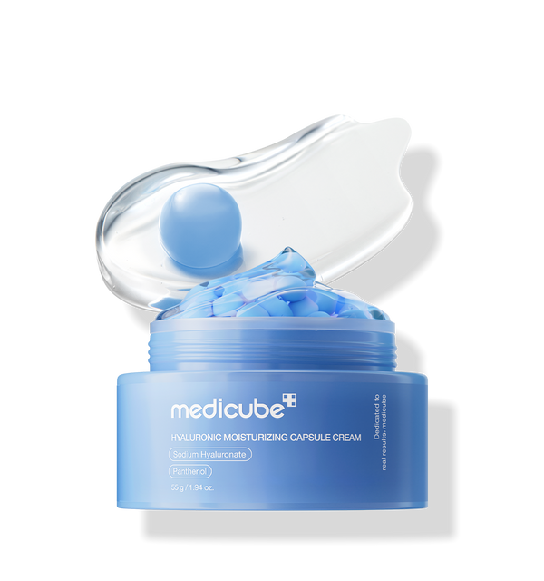 MEDICUBE: Hyaluronic Moisturizing Capsule Cream (55g)