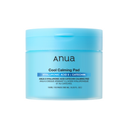 Anua 8 Hyaluronic Acid Catechin Calming Pad 185ml/110ea by ProtoClinical displayed in a clean product packaging shot on a light background, highlighting the calming pad presentation for a k-beauty skincare routine.