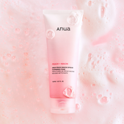 ProtoClinical k-beauty Anua Peach Niacin Spread Cleansing Foam 150ml single peach-toned cleansing foam package centered on a clean white background
