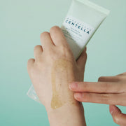 SKIN1004: Madagascar Centella Tea-trica Mild Peeling Gel (125ml) by ProtoClinical displayed in product packaging on a clean white background, highlighting the peeling gel branding for a k-beauty skincare routine.
