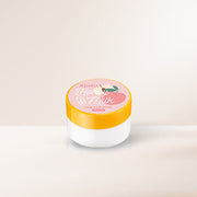 ProtoClinical k-beauty A'pieu Honey & Milk Daily Lip Mask 6g (3 Flavours) shown as a single white lip mask jar with a yellow Peach lid centered on a light beige background