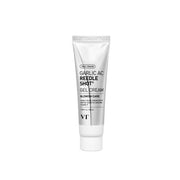 ProtoClinical k-beauty centered gray beauty product with soft beige side accents on a white background.