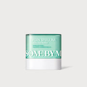 ProtoClinical k-beauty [SOME BY MI] PDRN Spirulina Poreless Primer 10g as a single pale green primer package with a rounded silhouette centered on a light background with soft pink side shading