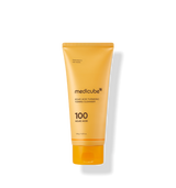 ProtoClinical k-beauty MEDICUBE: Kojic Acid Turmeric Toning Cleanser (120g), single upright golden yellow cleanser tube on a white background.