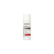 ProtoClinical k-beauty MEDIPEEL Bio Intense Glutathione White Emulsion 30ml shown as a pale peach bottle silhouette centered on a light beige background