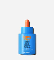 ProtoClinical k-beauty MEDIPEEL Young Cica PDRN EXO-PIN Hyaluronic Serum 50ml shown as a soft aqua bottle silhouette centered on a light background