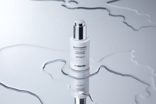ProtoClinical k-beauty gray beauty product detail on a light background.