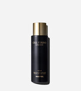 ProtoClinical k-beauty MEDIPEEL Cell Toxing Dermajours Toner 250ml as a single upright charcoal toner bottle centered on a light beige background with soft cream side panels.