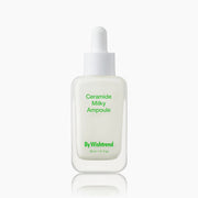 ProtoClinical k-beauty [By Wishtrend] Ceramide Milky Ampoule 30ml single light gray ampoule bottle centered on a pale background with soft green side tones