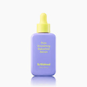 ProtoClinical k-beauty [By Wishtrend] Pore Smoothing Bakuchiol Serum 30ml single lavender serum bottle centered on a pale yellow and gray background