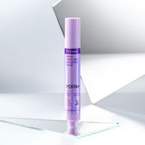 ProtoClinical k-beauty slim beige beauty product on a pale blue and cream background.