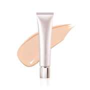 ProtoClinical k-beauty [DEAR DAHLIA] Daily Defense PDRN BB Cream SPF40 40ml (4colors) pale gray product silhouette with a soft blush center on a clean white background