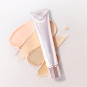 ProtoClinical k-beauty [DEAR DAHLIA] Daily Defense PDRN BB Cream SPF40 40ml (4colors) warm rose product silhouette with soft blush side accents on a pale background