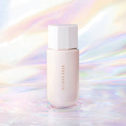 ProtoClinical k-beauty cool taupe beauty product silhouette with soft beige lower tones on a pale background.