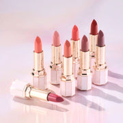ProtoClinical k-beauty [DEAR DAHLIA] Lip Paradise Sensual Lip Glow 3.3g (8colors) muted rose lip glow silhouette with a darker right panel on a light background
