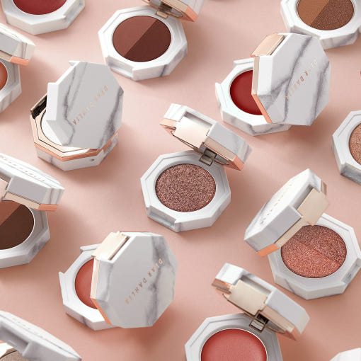 ProtoClinical k-beauty warm beige beauty graphic with darker side shading and a pale center.