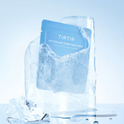 ProtoClinical k-beauty TIRTIR ICE-COOLING TONER PACK PADS 12ml X 7ea (21 Pads) cooling toner pad packaging shown with a blue sachet-style layout on a white background