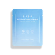 ProtoClinical k-beauty TIRTIR ICE-COOLING TONER PACK PADS 12ml X 7ea (21 Pads) toner pad packshot in blue cooling-themed packaging on a clean white background