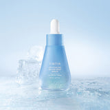 ProtoClinical k-beauty TIRTIR ICE-COOLING WATER DROP SERUM 30ml shown as a single centered product package in a square studio packshot on a light background.