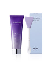 ProtoClinical k-beauty pale lavender beauty graphic with a soft blue center on a light background.