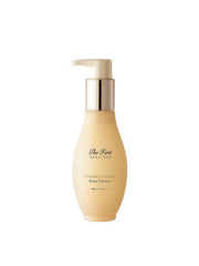 ProtoClinical k-beauty pale beige vertical beauty product silhouette with soft blue side accents on a light background.