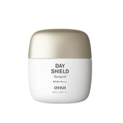 ProtoClinical k-beauty cool gray beauty product with soft peach side accents on a white background.