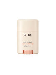 ProtoClinical k-beauty centered beige beauty product with pale blue side accents on a white background.
