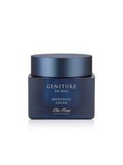 O HUI The First Geniture For Men Refreshing Cream 50ml by ProtoClinical shown in k-beauty men's cream packaging on a clean white background.