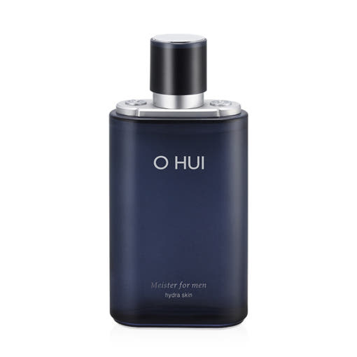 ProtoClinical k-beauty O HUI Meister For Men Hydra Skin 150ml in skincare packaging with a dark top and light base on a clean white background