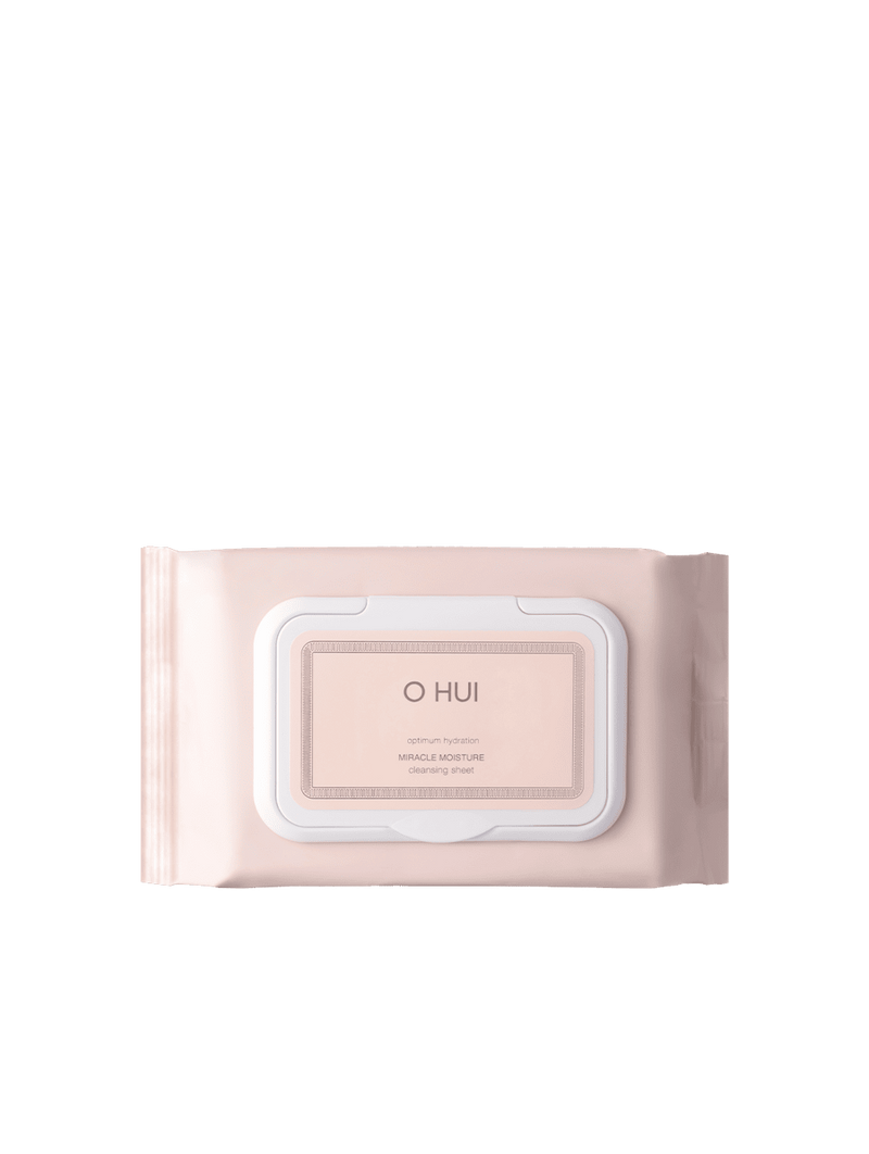 ProtoClinical k-beauty soft peach and gray beauty graphic on a light background.