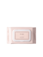 ProtoClinical k-beauty soft peach and gray beauty graphic on a light background.