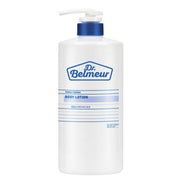 ProtoClinical k-beauty Dr.Belmeur Family Derma Body Lotion 1000ml single upright pale blue body lotion bottle centered on a white background with soft mint and cream side accents