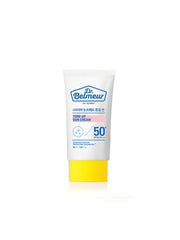 ProtoClinical k-beauty Dr.Belmeur UV Derma Tone Up Sun Cream SPF50+ PA++++ 50ml single upright sun cream package centered on a light background.