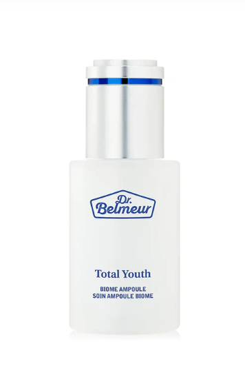 ProtoClinical k-beauty Dr.Belmeur Total Youth Biome Ampoule 35ml single ampoule bottle packshot on a light background