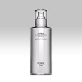 ProtoClinical k-beauty IOPE XMD STEM III Clinical Recovery Emulsion 130ml slim gray emulsion bottle on a pale lavender and white background