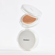 Biodance Radiant Pure Essence Cushion Set 14g+14g(Refill) (2colors) by ProtoClinical shown in product packaging for a k-beauty makeup routine.