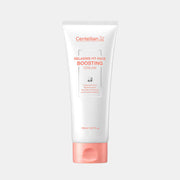 ProtoClinical k-beauty CENTELLIAN24 Relaxing Fit Face Boosting Cream 150ml in a pale pink squeeze tube with a matching flip cap, upright centered packshot, and soft light background
