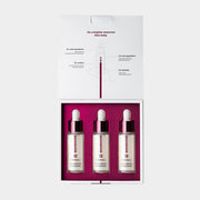 ProtoClinical k-beauty CENTELLIAN24 Expert Madeca Mela Capture Ampoule Max 15ml X 3ea set with clear ampoule bottles, burgundy cap accents, and a centered packshot on a clean white background