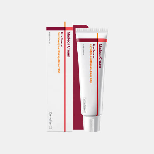 ProtoClinical k-beauty CENTELLIAN24 Madeca Cream Time Reverse 50ml single face cream package shown upright on a clean light background