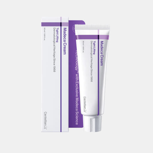 ProtoClinical k-beauty CENTELLIAN24 Madeca Cream Tight Lifting 50ml single face cream package shown upright on a clean light background