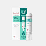 ProtoClinical k-beauty CENTELLIAN24 Medeca Acnience Spot Ampoule 15g single upright teal ampoule package centered on a light background with pale pink side tones