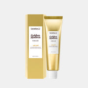 ProtoClinical k-beauty CENTELLIAN24 Golden Madeca Cream 80ml single upright cream package centered on a light background with a pale gold body and soft blue side tones