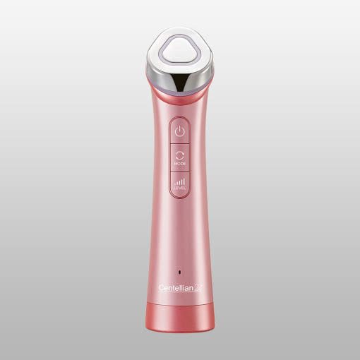ProtoClinical k-beauty tall beige beauty product packaging centered on a pale gray background.