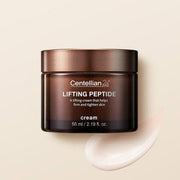 ProtoClinical k-beauty CENTELLIAN24 Lifting Peptide Cream 65ml single dark mauve cream package centered on a light background with pale green and beige side tones